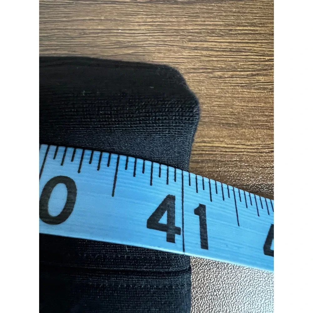 SPANX Black PerfectFit Ponte Slim Straight Pants Trousers‎ 20254R Pull On Size L